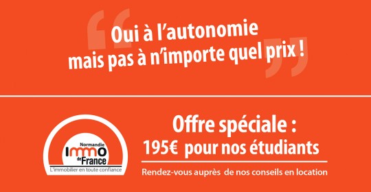 Offre spécifique étudiants : « Oui à l’autonomie mais pas à n’importe quel prix »